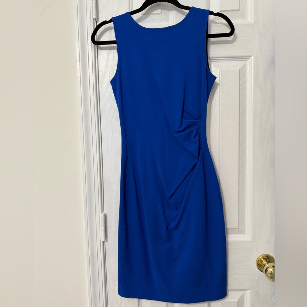 Kenneth Cole Blue Sleeveless Bodycon Dress